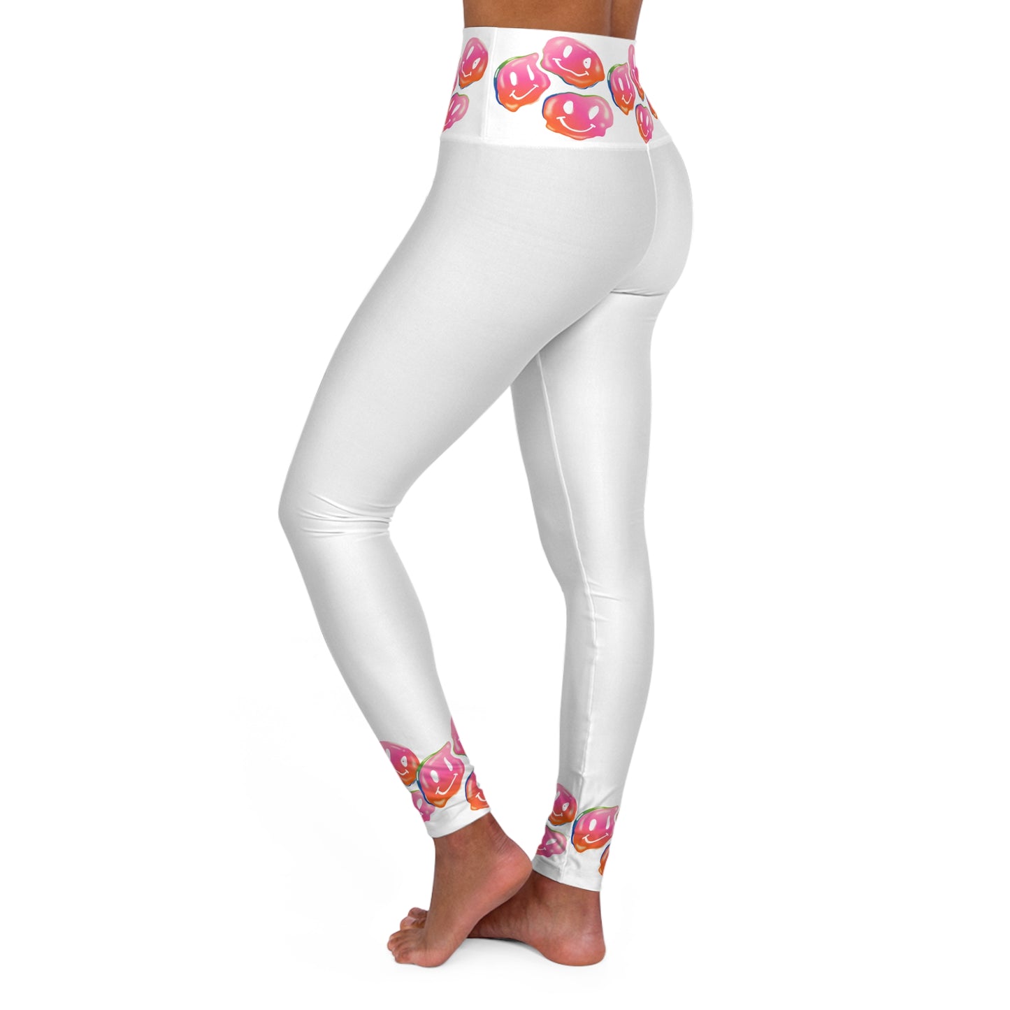 High Waisted Yoga Leggings (AOP)
