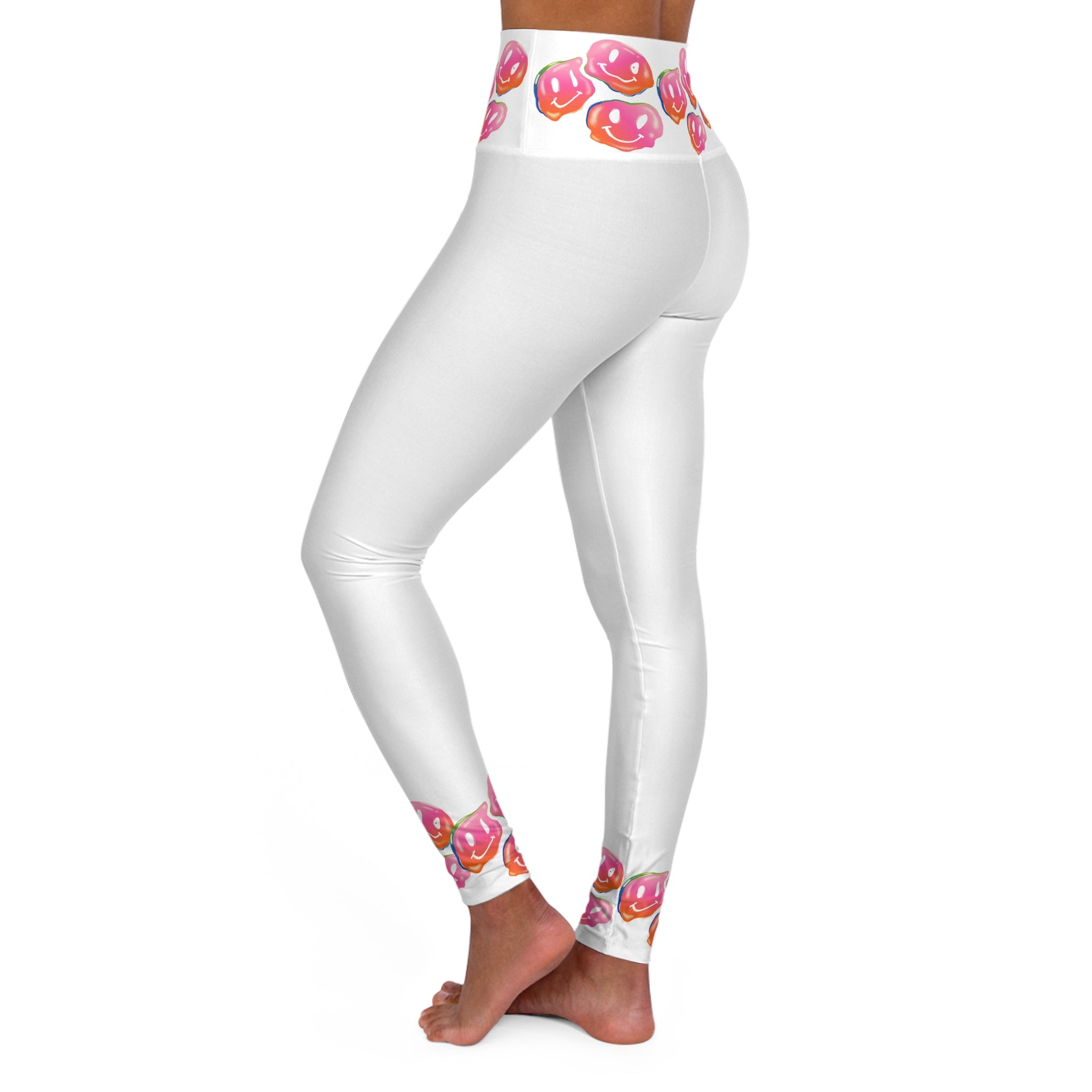 High Waisted Yoga Leggings (AOP)