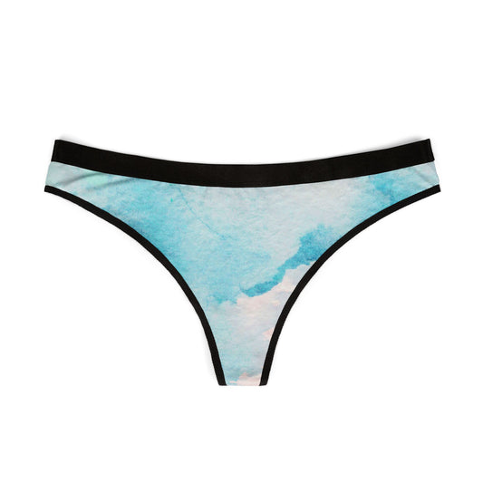 Watercolor Women's Thongs - Stylish & Comfortable Underwear