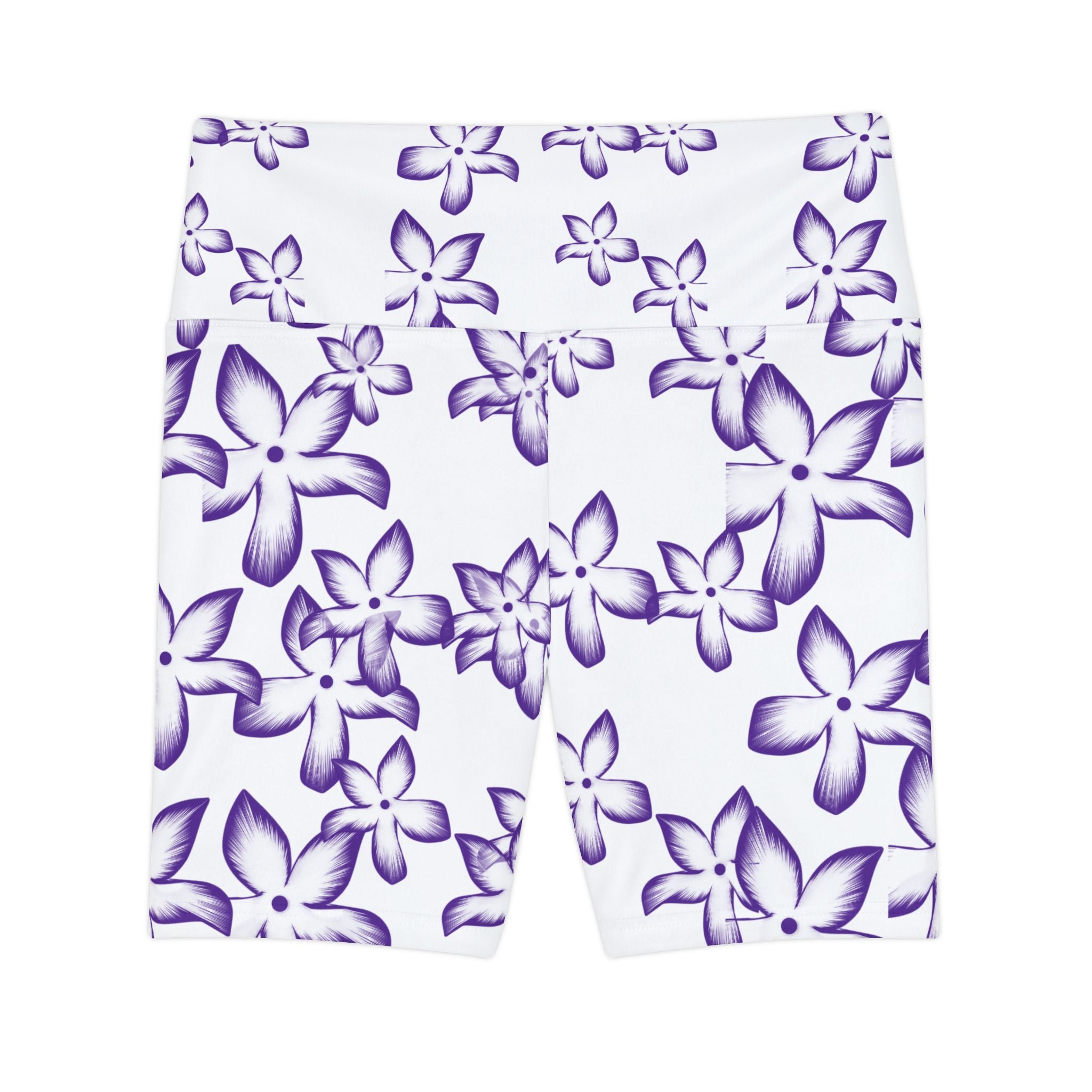 Floral Women's Workout Shorts - Comfortable Activewear for Fitness and Leisure