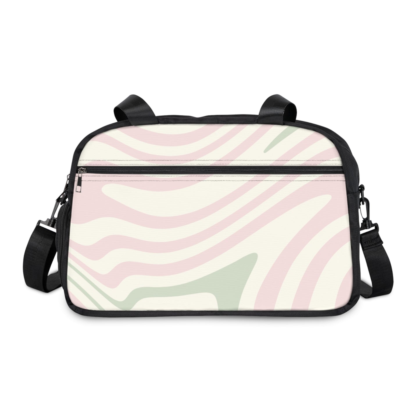 Stylish Fitness Handbag with Abstract Design for Gym & Travel
