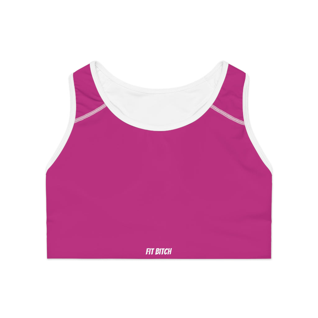 Bold Fitness Sports Bra for Active Women, Workout Gear, Gym Essential, Motivational Athletic Top, Stylish Exercise Wear