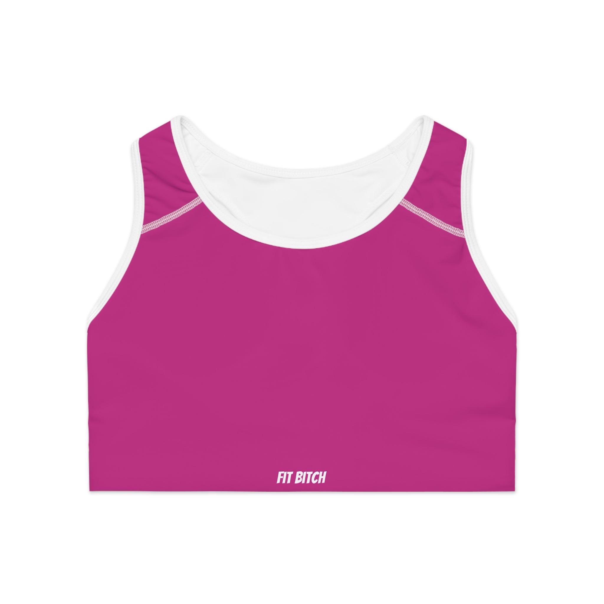 Bold Fitness Sports Bra for Active Women, Workout Gear, Gym Essential, Motivational Athletic Top, Stylish Exercise Wear