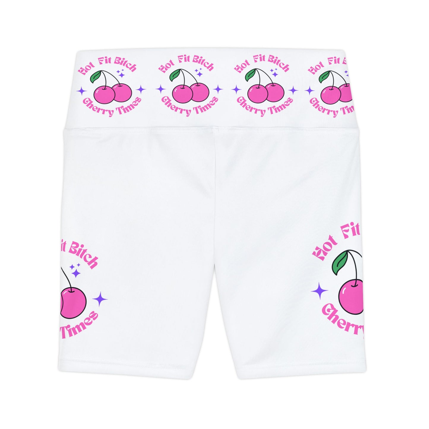 Cherry Vibes Women's Workout Shorts - Hot Fit Bitch Collection