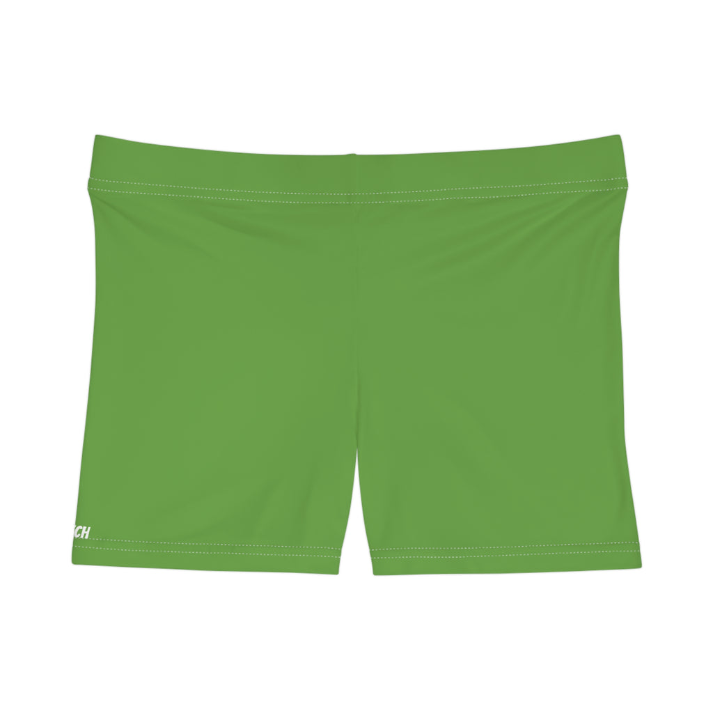 Vibrant Women's Green Shorts - Perfect for Summer, Workout, Beach Days, Fitness, Yoga, Casual Outings
