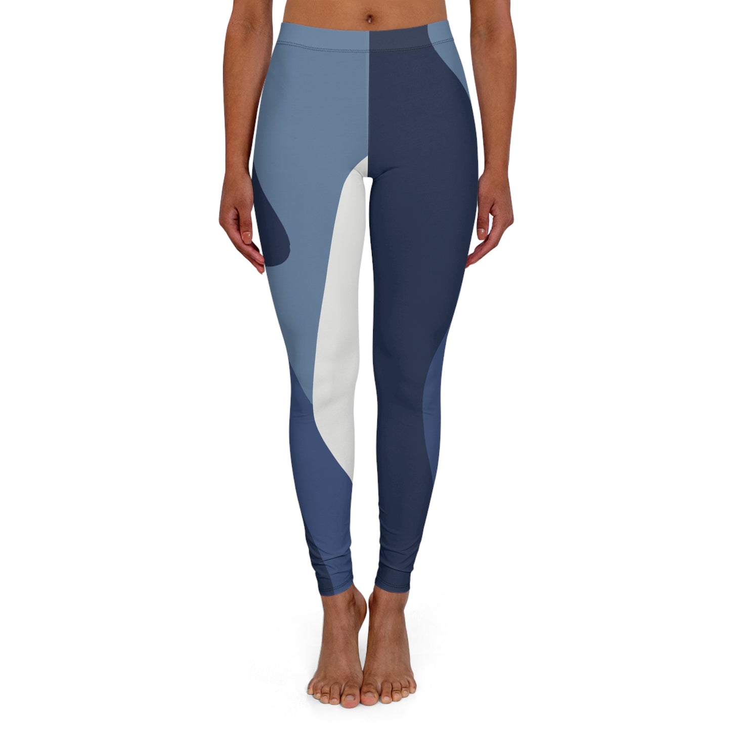 Stylish Women's Spandex Leggings - Casual Comfort with Modern Design