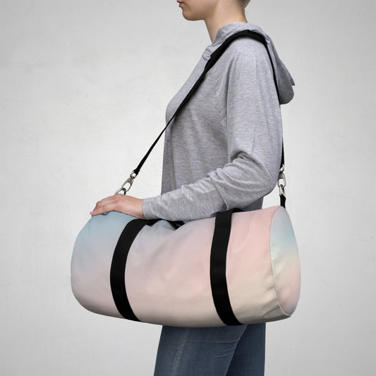 Gradient Color Duffel Bag - Stylish Travel Companion for Gym & Weekends