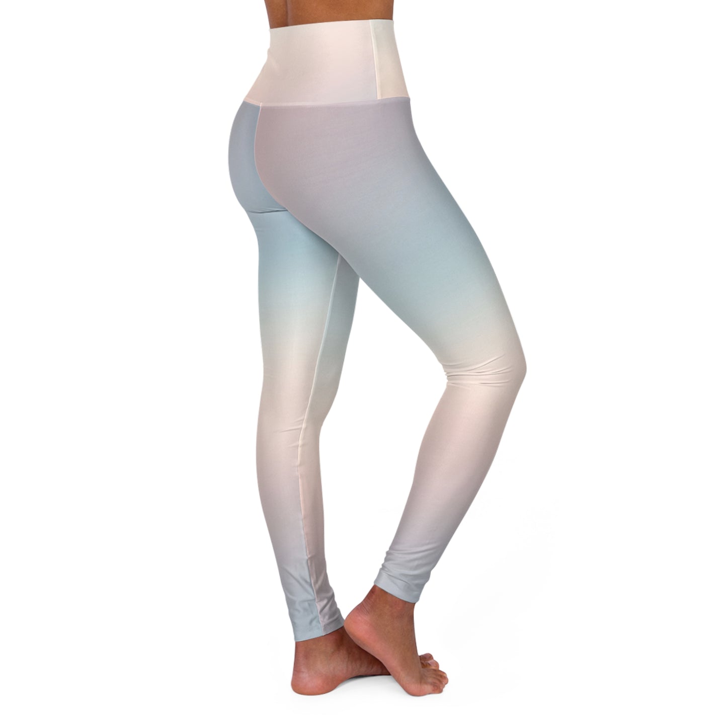 High Waisted Yoga Leggings (AOP)