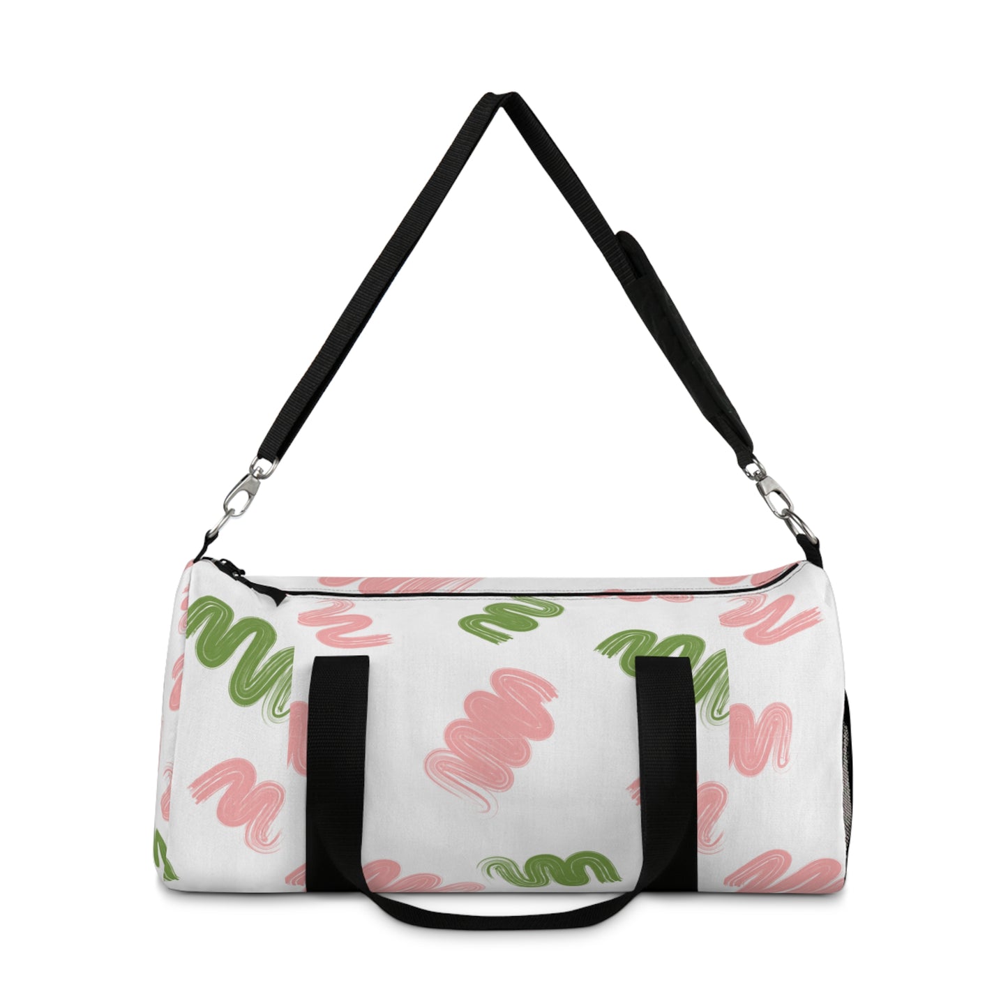 Colorful Wave Pattern Duffel Bag - Stylish Travel Companion for Fitness & Weekend Getaways