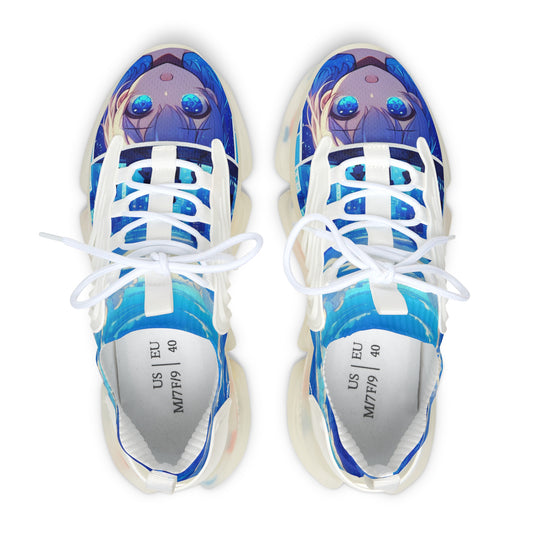 Stylish Women's Mesh Sneakers, Trendy Casual Footwear, Cool Athletic Sneakers, Unique Fashion Sneakers, Summer Shoe Style