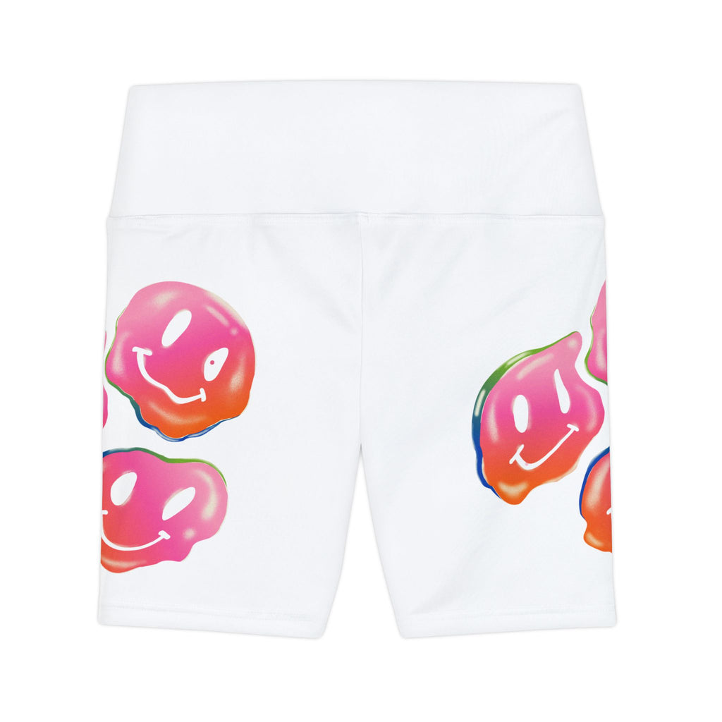Smiley face Women's Workout Shor