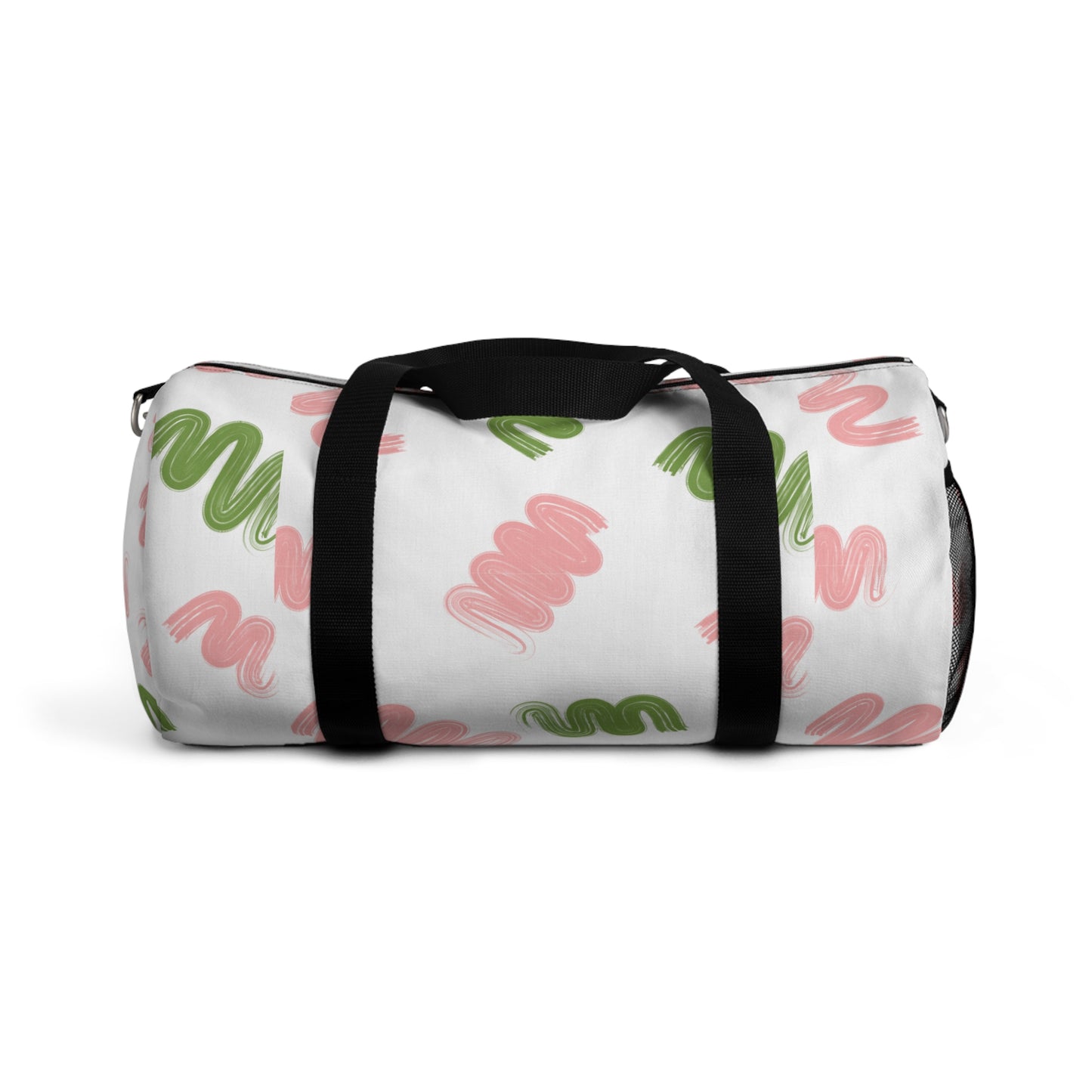 Colorful Wave Pattern Duffel Bag - Stylish Travel Companion for Fitness & Weekend Getaways