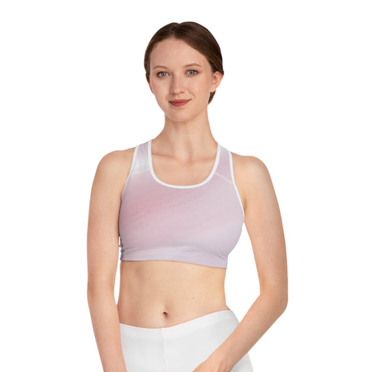Trendy Tie-Dye Sports Bra for Yoga & Fitness