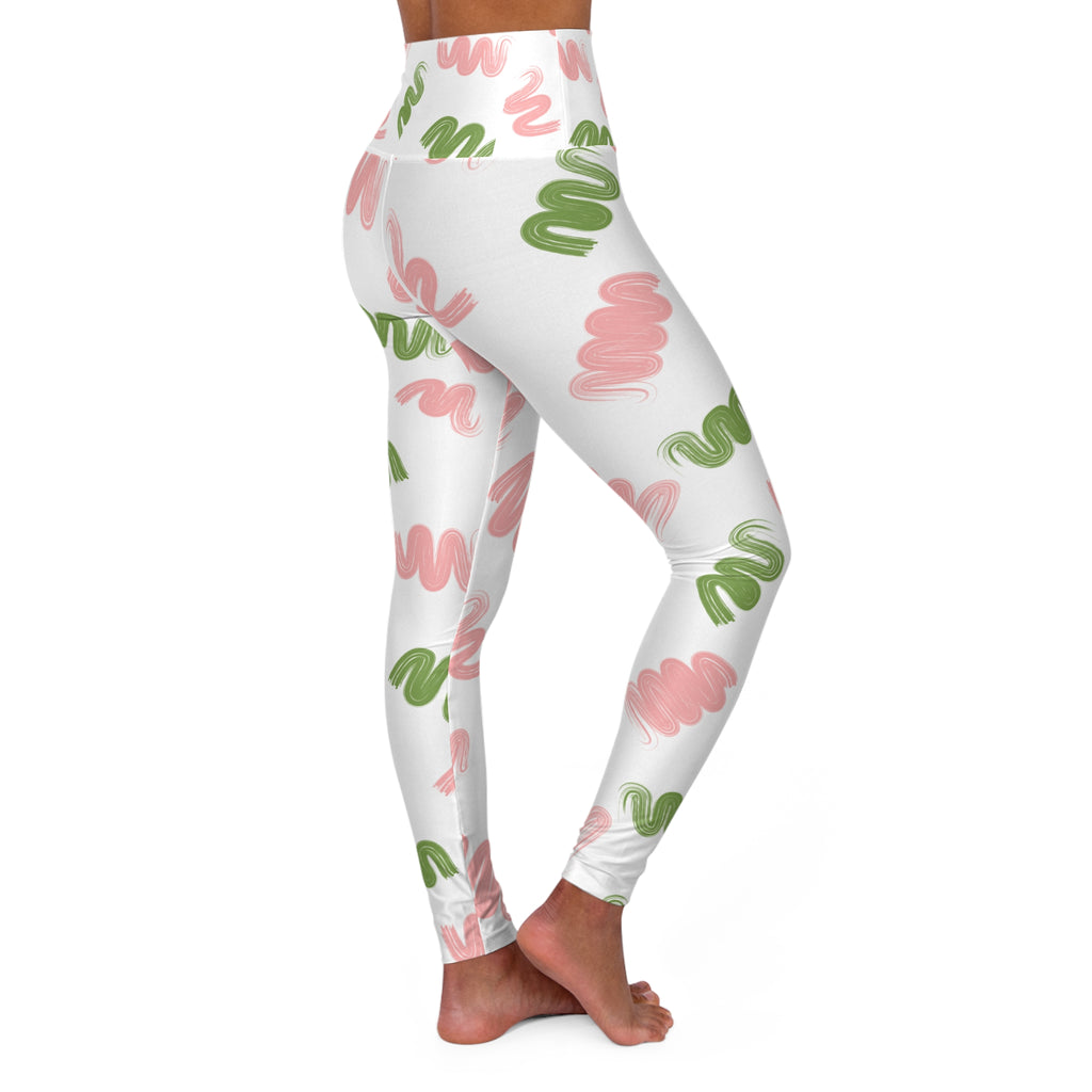 Colorful High Waisted Yoga Leggings for Comfort and Style