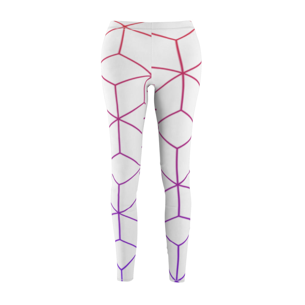 Geometric Print Women's Casual Leggings for Active Lifestyle