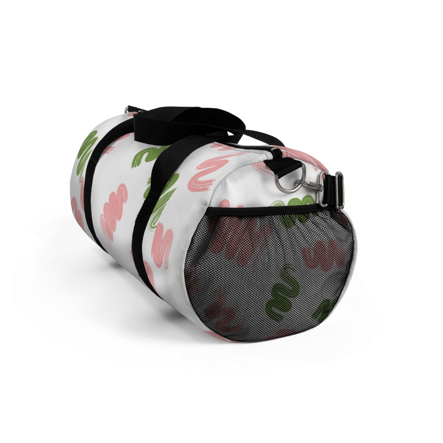 Colorful Wave Pattern Duffel Bag - Stylish Travel Companion for Fitness & Weekend Getaways