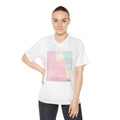 Pastel Watercolor Women's Performance V-Neck T-Shirt - Stylish & Comfortable Athletic Fit