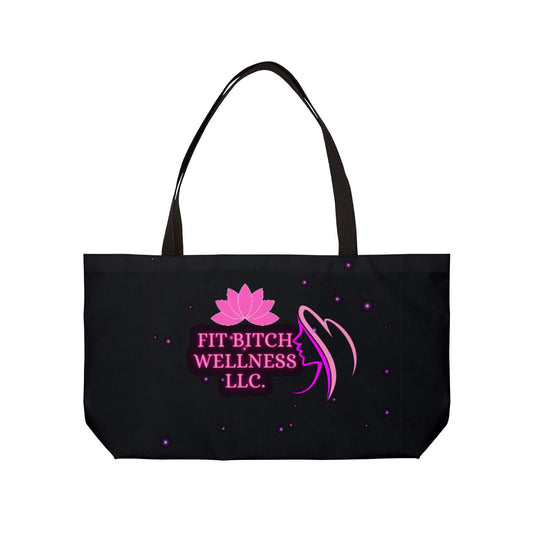 Fit Bitch Wellness Weekender Tote Bag – Stylish & Functional for Travel
