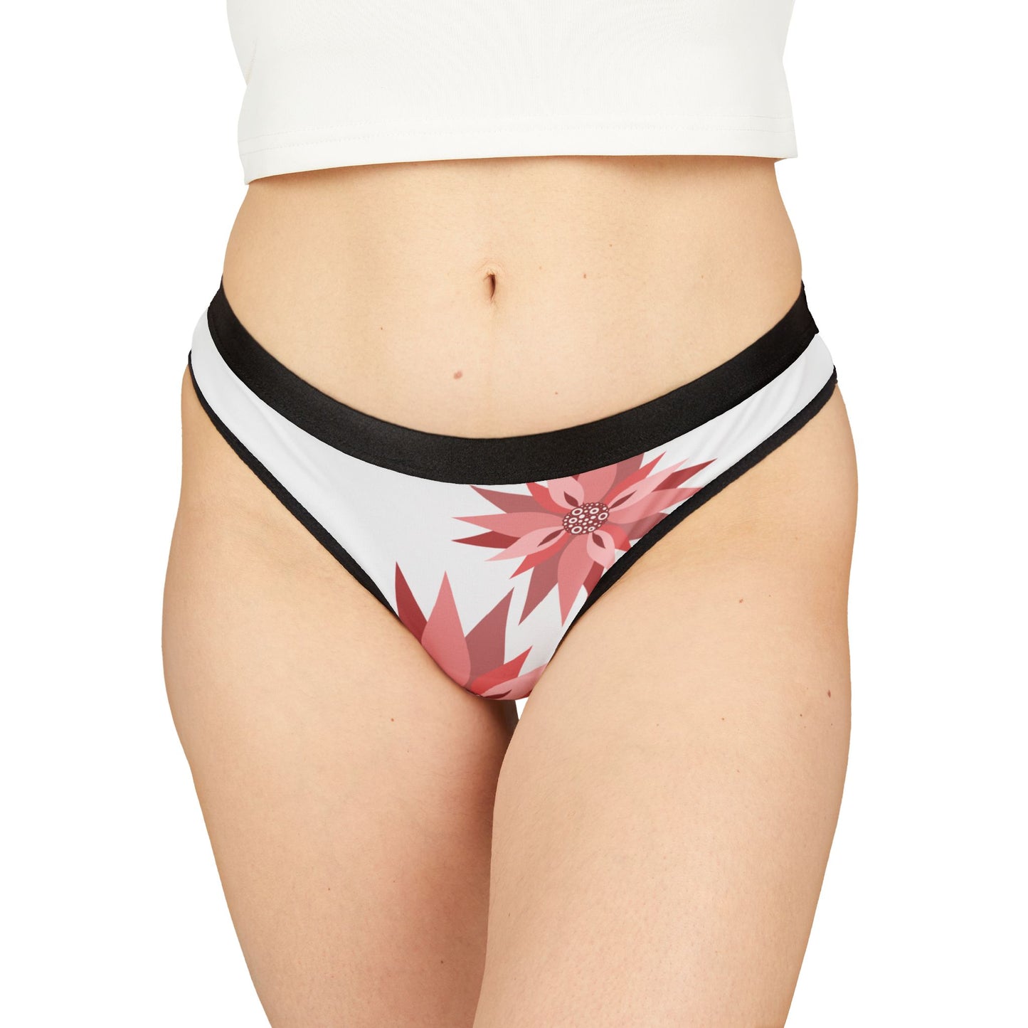 Floral Print Women's Thongs - Perfect for Comfort and Style