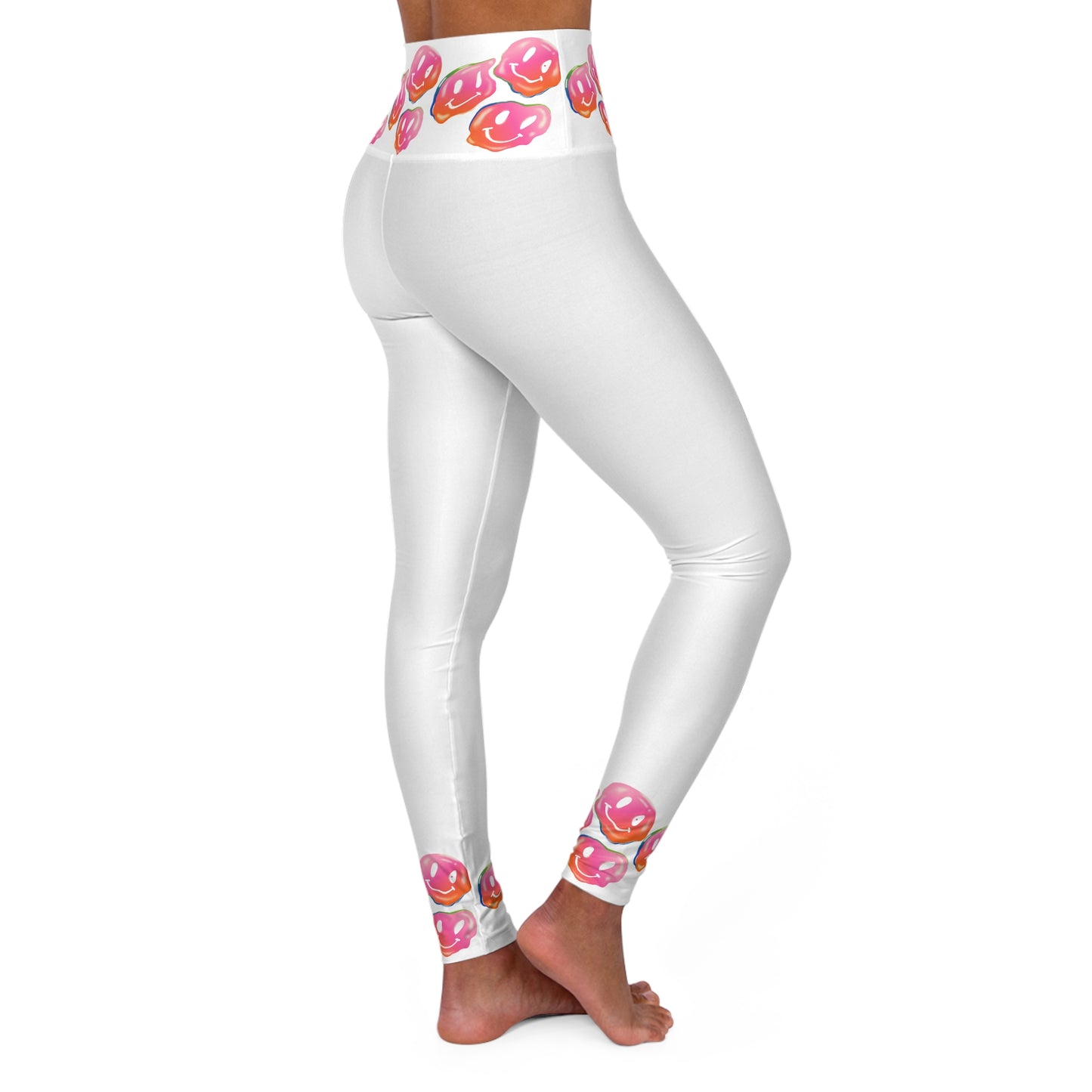 High Waisted Yoga Leggings (AOP)