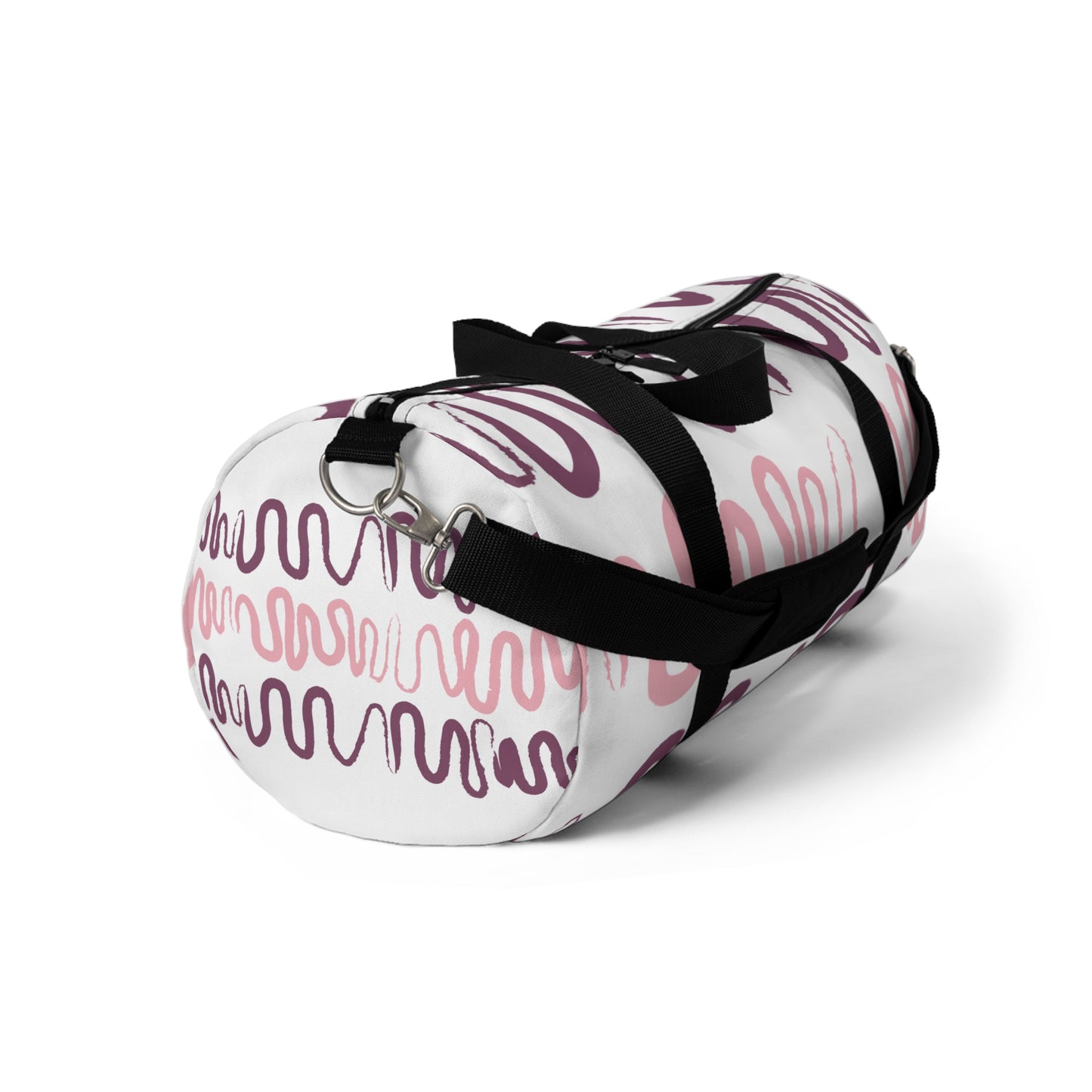 Abstract Pattern Duffel Bag - Stylish Gym & Travel Essential