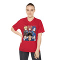 Anime-Inspired Women's V-Neck Performance Tee - Perfect for Fans & Activewear