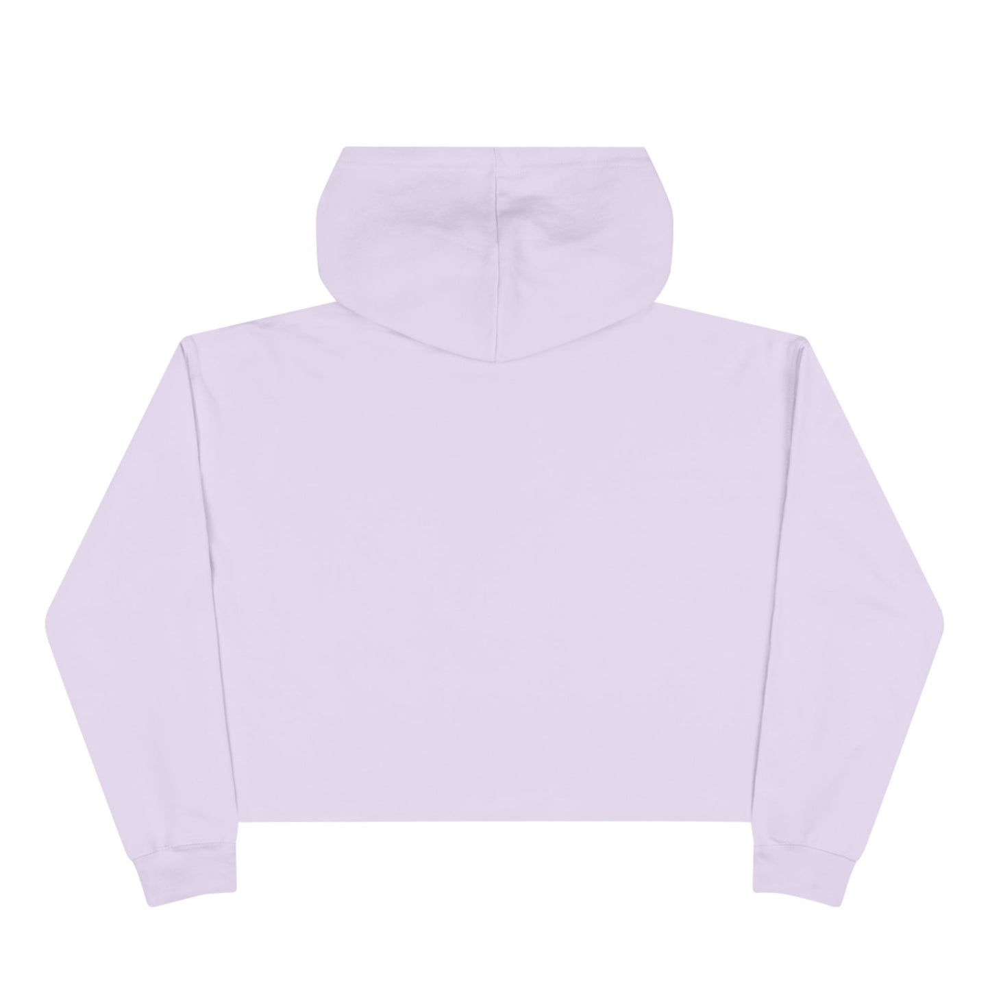 Chic Crop Hoodie with Kiss Print - Stylish Women's Casual Wear