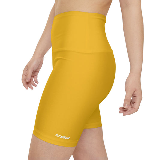 Golden Comfort Women's Workout Shorts, Fitness Shorts, Athleisure, Yoga, Running, Summer Activewear, Gift for Her