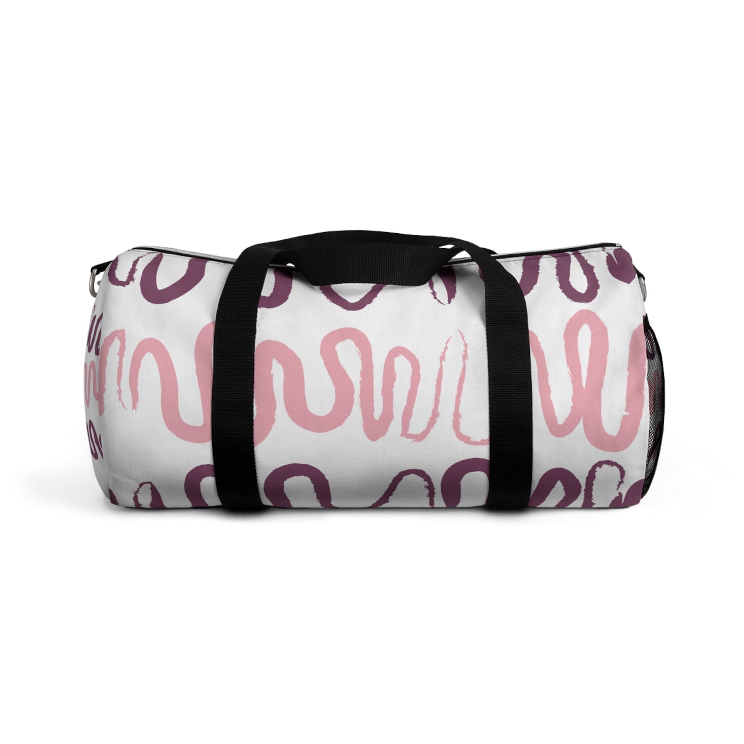 Abstract Pattern Duffel Bag - Stylish Gym & Travel Essential