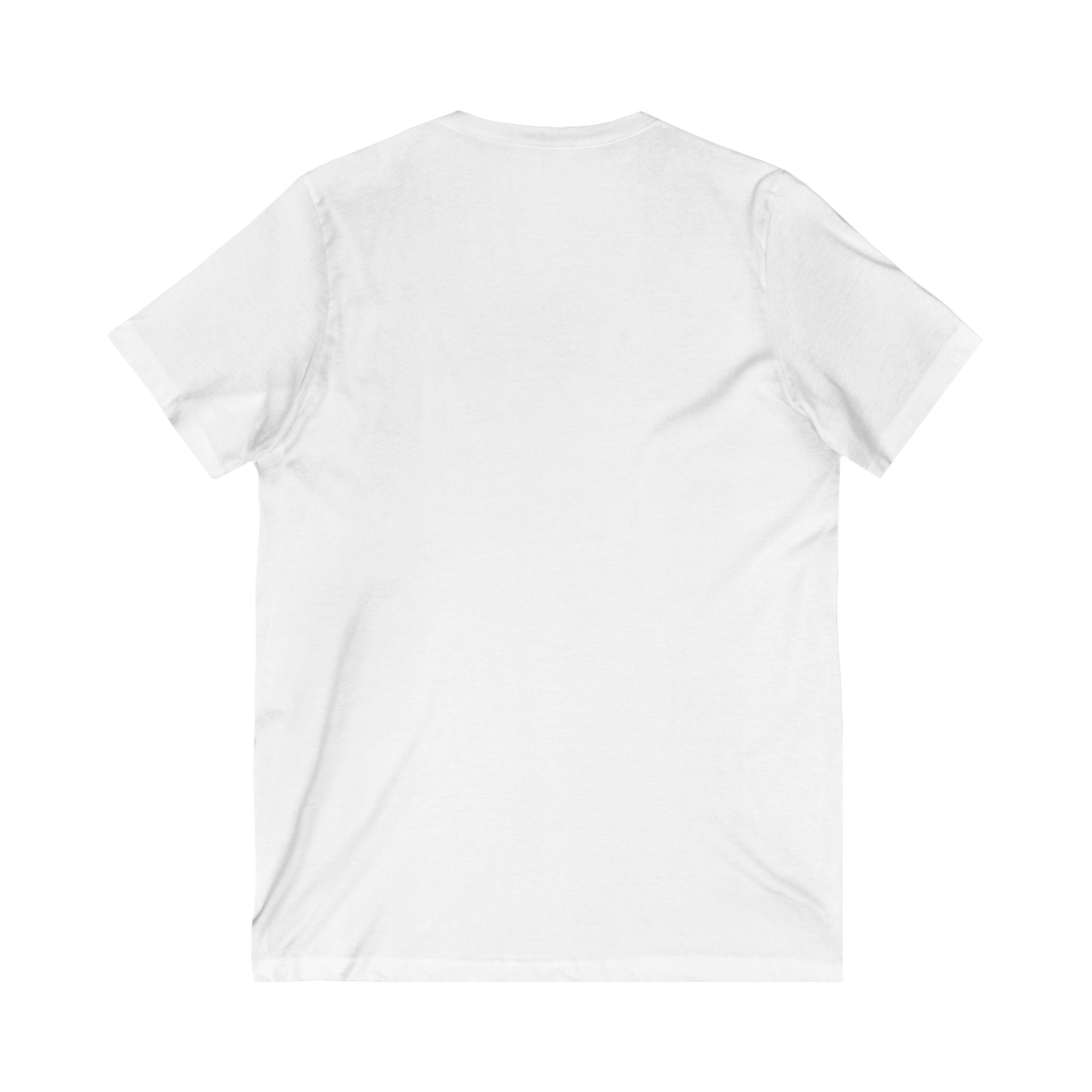 Anime-Inspired Unisex V-Neck Tee, Cozy Casual Wear, Gift for Otaku, Unique Anime Shirt, Everyday Style