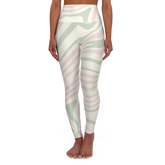 Zen Floral High Waisted Yoga Leggings for Comfort & Style