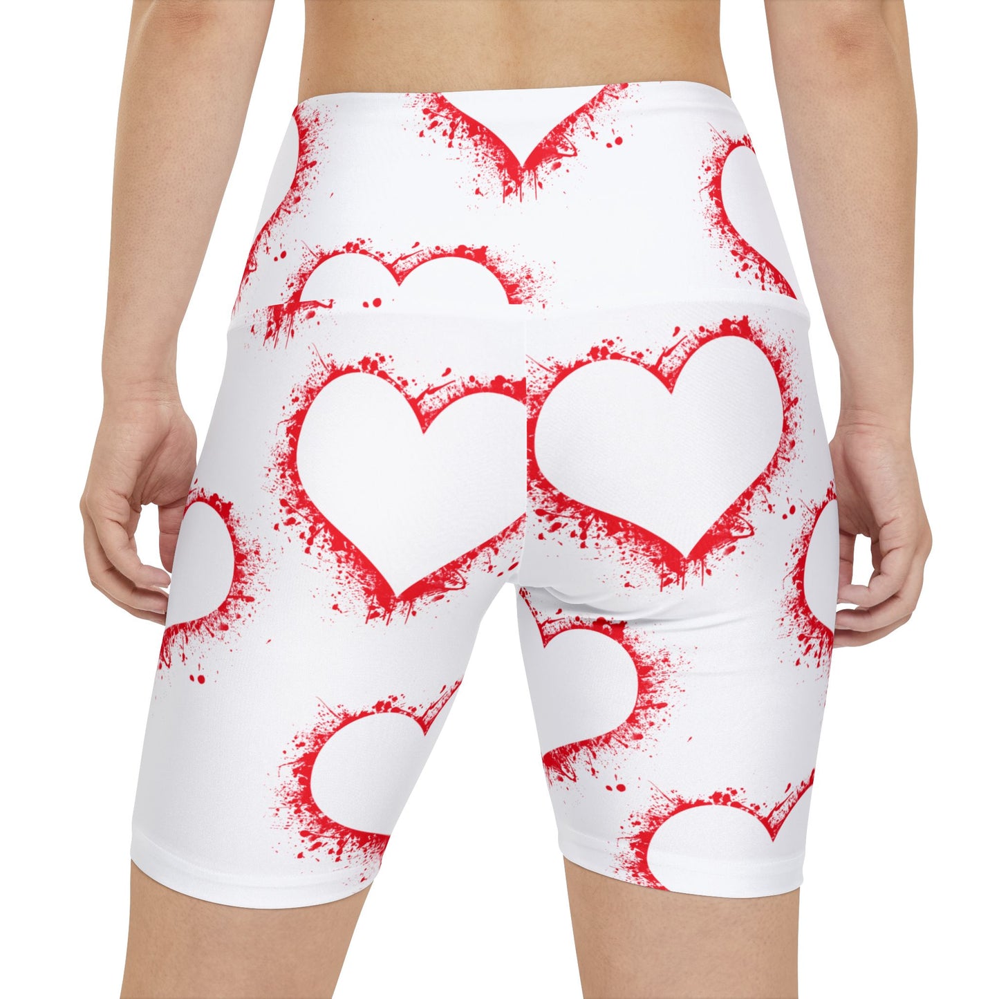 Love Heart Women's Workout Shorts