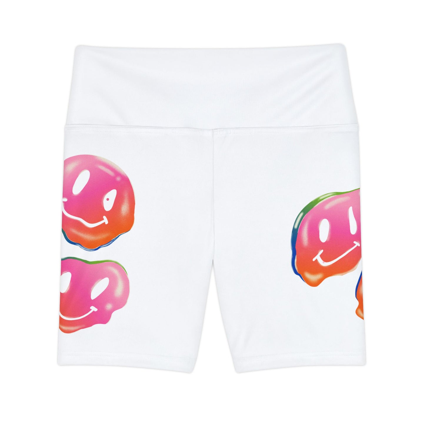 Smiley face Women's Workout Shor