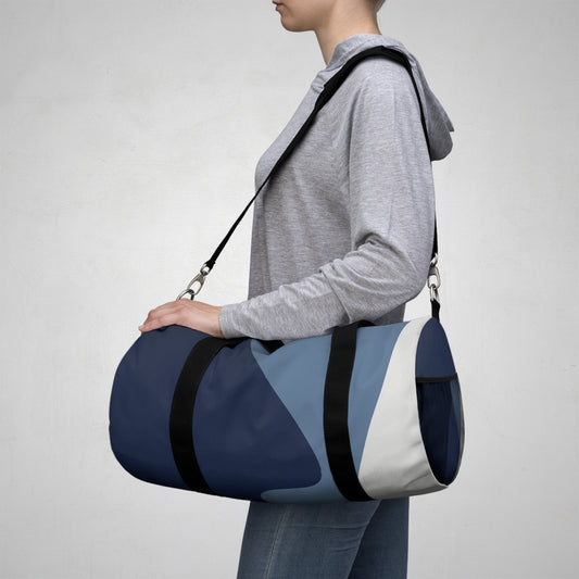Stylish Geometric Duffel Bag - Ideal for Gym, Travel, and Weekend Getaways