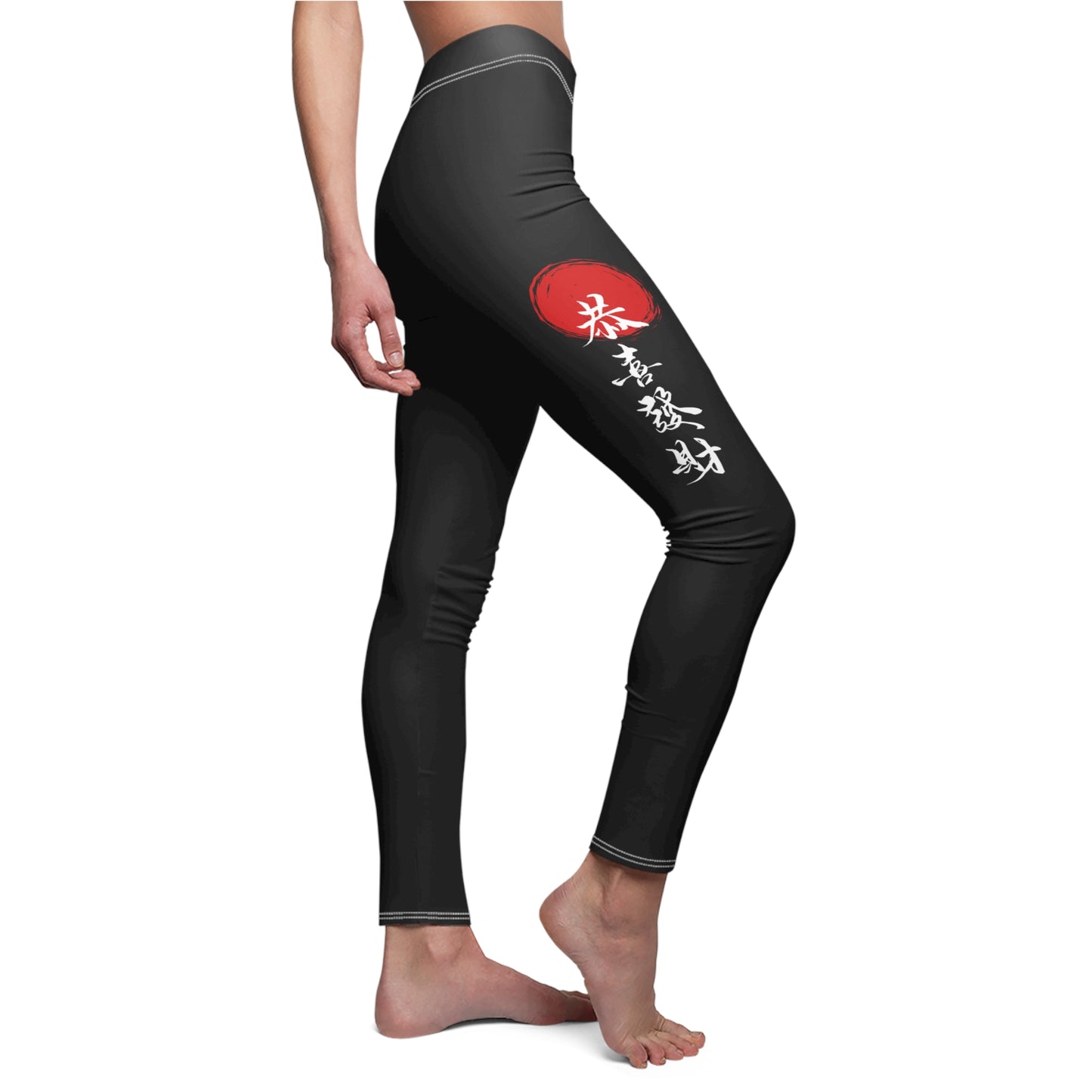 Stylish Women's Casual Leggings with Eye-Catching Graphic Design