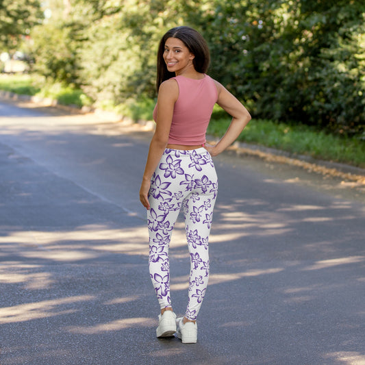 Floral Women's Spandex Leggings - Comfort Meets Style
