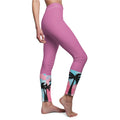 Tropical Palm Print Casual Leggings for Women - Stylish Comfort for Everyday Wear